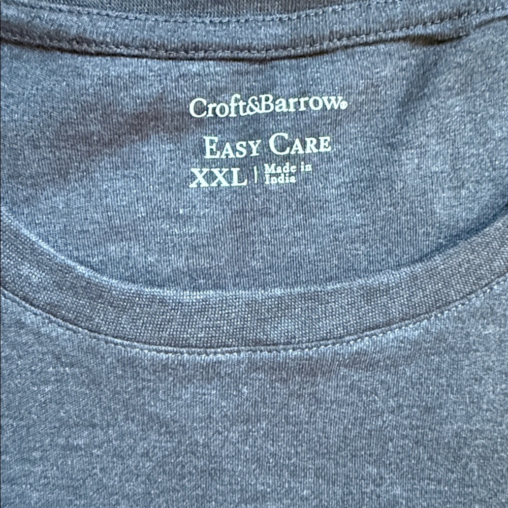 NWT Croft & Barrow Easy Care T Shirt Size XXL - Picture 2 of 4